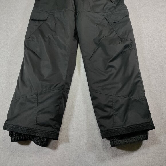 Polar Edge Cargo Snow Pants Mens Small Black Insulated Nylon Snowboard Outdoor - Picture 3 of 8